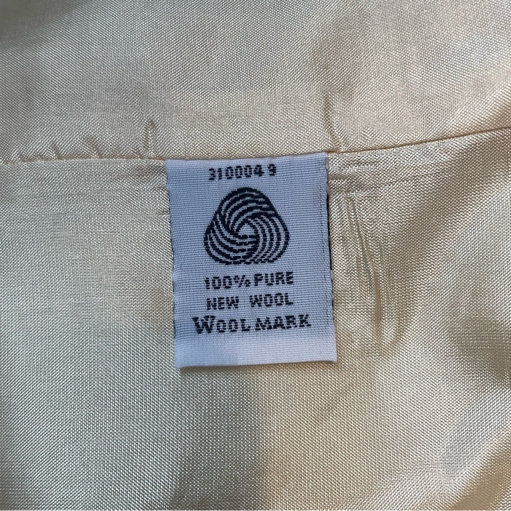 Pendleton 100% Wool One Button Blazer In Yellow S… - image 4